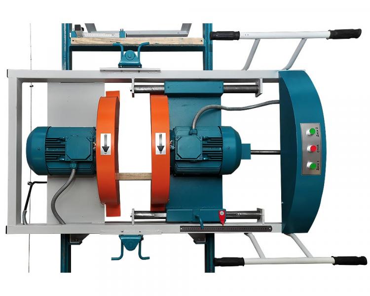 Станок двухпильный кромкообрезной ЦОД–450 (5,5 кВт х 2 шт)