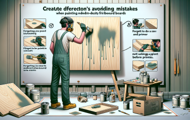 Как избежать ошибок при покраске плит МДФ