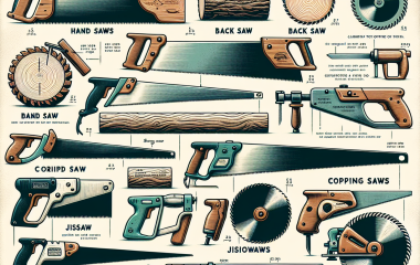 Виды пил по дереву и их назначение