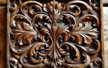 Использование трафаретов в резьбе по дереву: как создавать сложные узоры с минимальными усилиями