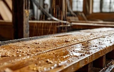 Техника "мокрой" обработки древесины: преимущества и недостатки