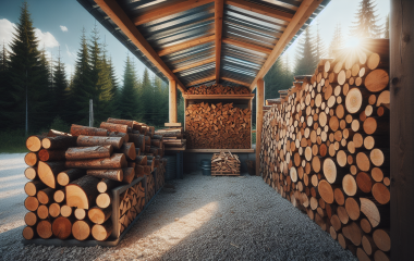 Параметры древесины для дров, их выбор и хранение