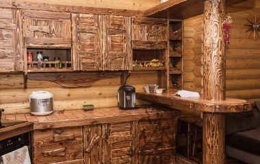 «Деревенский» или антикварный дизайн для изделий из брашированного дерева