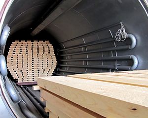 Сушка дерева: технологии