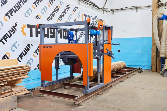 Поворотно-угловая дисковая пилорама  «ТРИУМФ» 1П-550