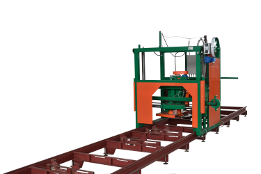 Дисковая угло-поворотная пилорама для распиловки бревен ПДПУ 600