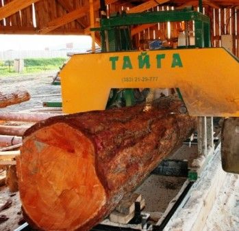 Ленточная пилорама «Тайга Т-3» Премиум