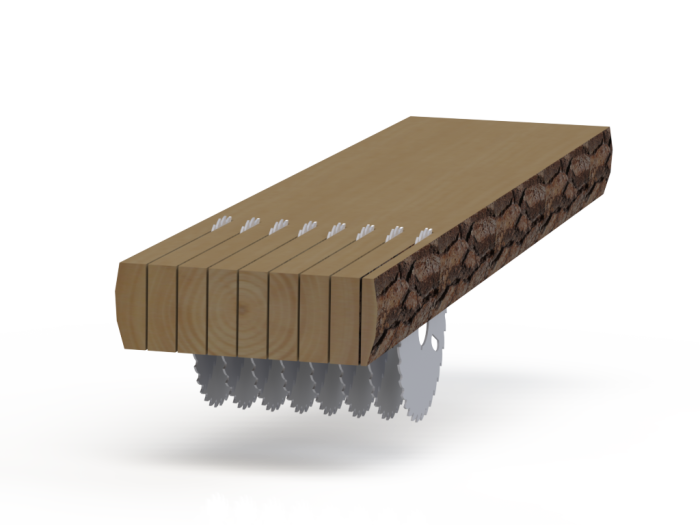 ОДНОВАЛЬНЫЙ МНОГОПИЛЬНЫЙ СТАНОК БЕЛАЯ АКУЛА 1Ц8-450 (75 кВт)