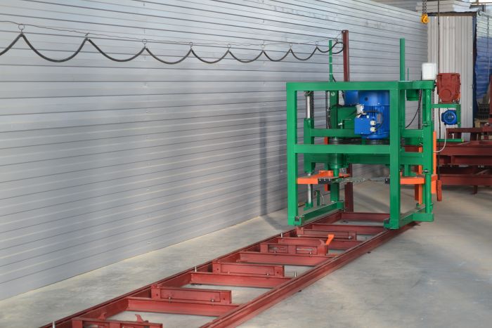 Дисковая горизонтальная пилорама для распиловки бревен ДПА 500 (Алтайлестехмаш)