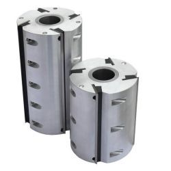 Барабан дюралевый с ножами HSS для плоского строгания RED SAMURAI D=140 d=50 H=200 Z4