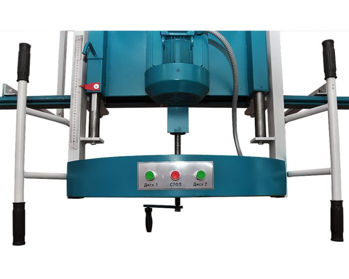 Станок двухпильный кромкообрезной ЦОД–450 (5,5 кВт х 2 шт)