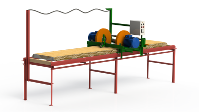 Кромкообрезной станок Алтаи?-011 двухпильный электрический