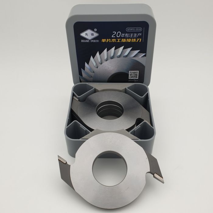 Насадная фреза веерная для шипового сращивания древесины заплечик XIAN FENG 160x50x10x2T grey