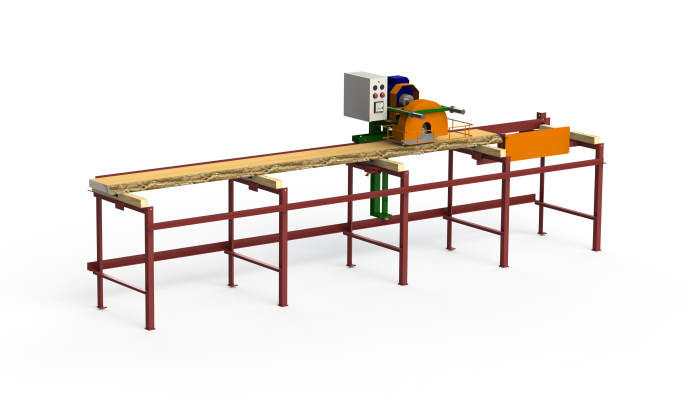 Кромкообрезной однопильный бензиновый станок Алтаи?-007A