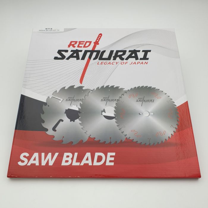 Пильный диск для раскроечных центров 350x4.4/3.2x80 Z72 RED SAMURAI