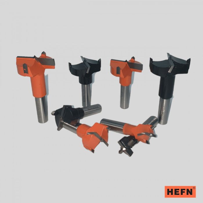 Сверло чашечное для сверлильно присадочного станка HEFN правое D20x57 S10 RH