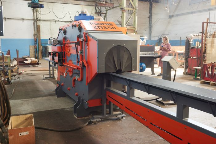 Промышленный двухвальный брусующий станок  «ТРИУМФ» 12П350 Premium