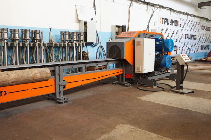 Промышленный двухвальный брусующий станок  «ТРИУМФ» 12П350 Premium
