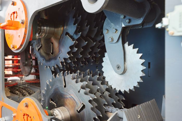 Промышленный двухвальный брусующий станок  «ТРИУМФ» 12П350 Premium