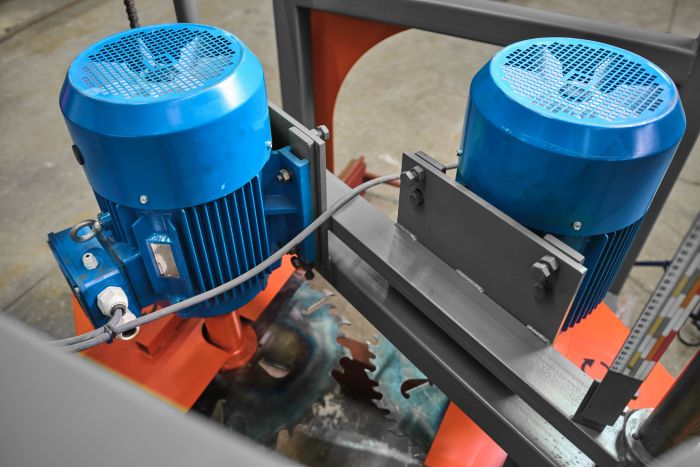 Горизонтальная дисковая пилорама  «ТРИУМФ» Г2П-550