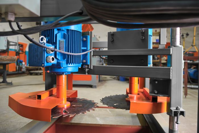 Горизонтальная дисковая пилорама  «ТРИУМФ» Г2П-550